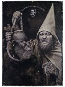 Poster promotionnel de l'album Peste Noire Split Peste Noire de Peste Noire