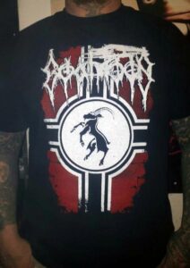 T-shirt du groupe finlandais Goatmoon
